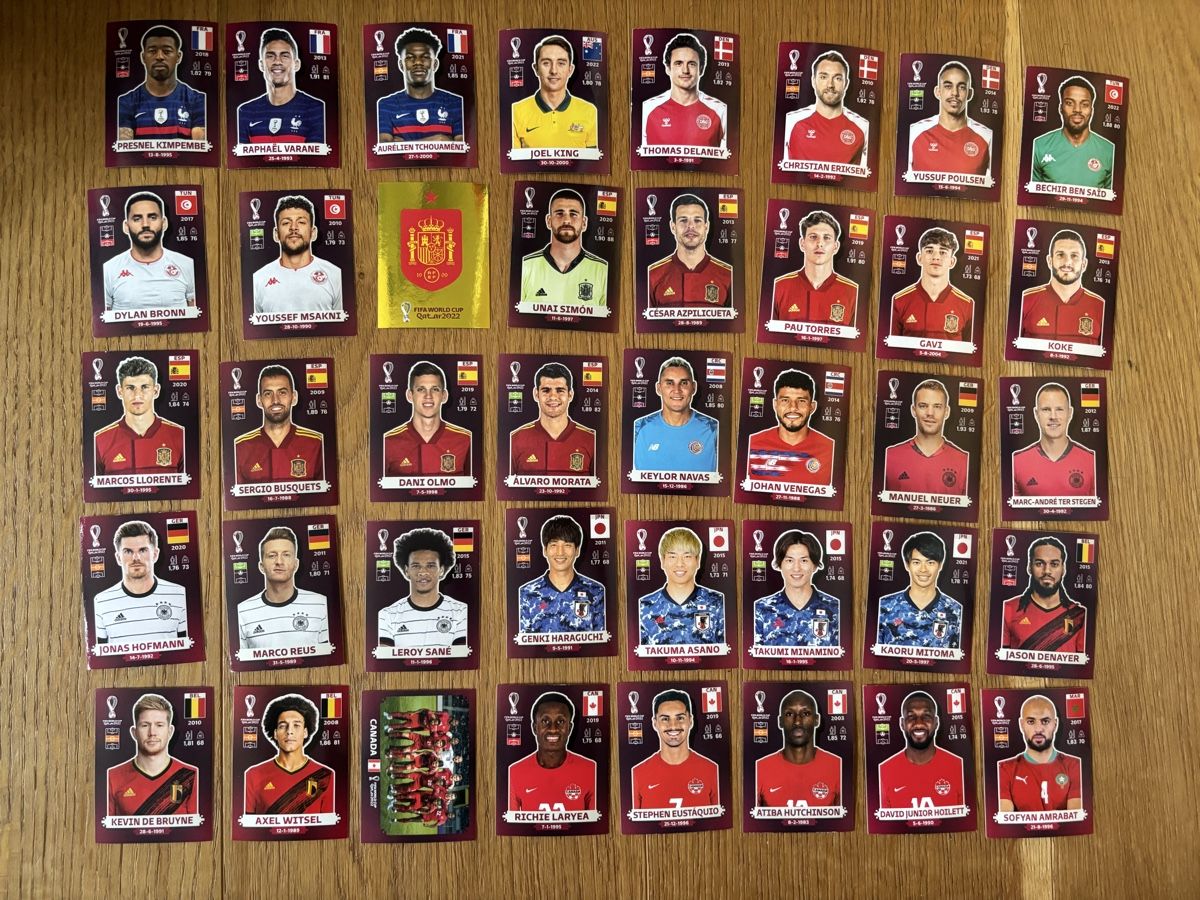 Panini Cartes à collectionner: WM 2022 Sticker Panini – D'occasion à Würenlos par Ashley24 3