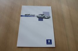 Peugeot 406 Coupe - Original Prospekt - 6/2003
