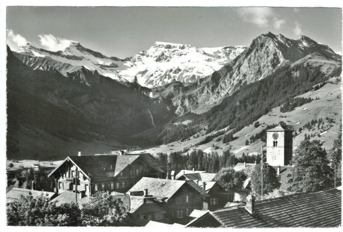 Cartoline postali: AK Adelboden 1964 – Usato da Zürich venduto da tol_b7c7