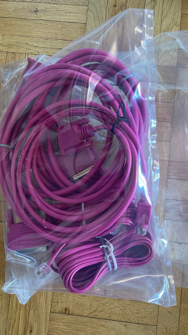 Cavi: Pinke Computer Drucker Modem Kabel diverse Anschlüsse – Nuovo (secondo la descrizione) da Glattfelden venduto da cybermaxx