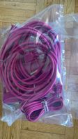 Pinke Computer Drucker Modem Kabel diverse Anschlüsse