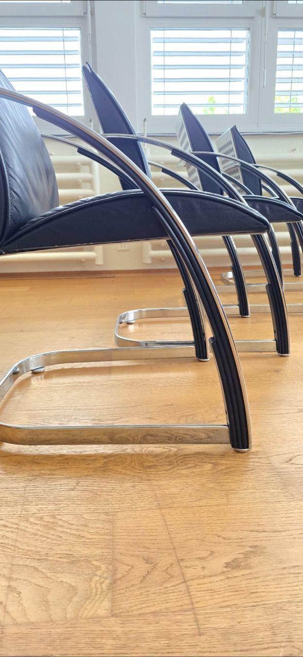 Girsberger Sedie: 4 fauteuils freischwinger,  girsberger canteliver – Usato da Pieterlen venduto da mou_hx6c 3