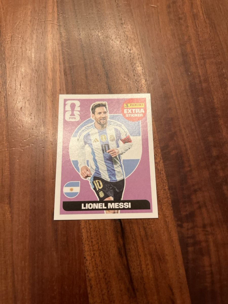 Panini Sammelbilder & Trading cards: Lionel Messi lila  – Neu (gemäss Beschreibung) aus Zug von Haegito