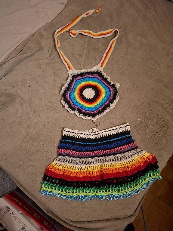 Kleider: Selfmade wunderschönes Häkelkleid 2Teilig – Gebraucht aus Rümlang von jas_kl2n