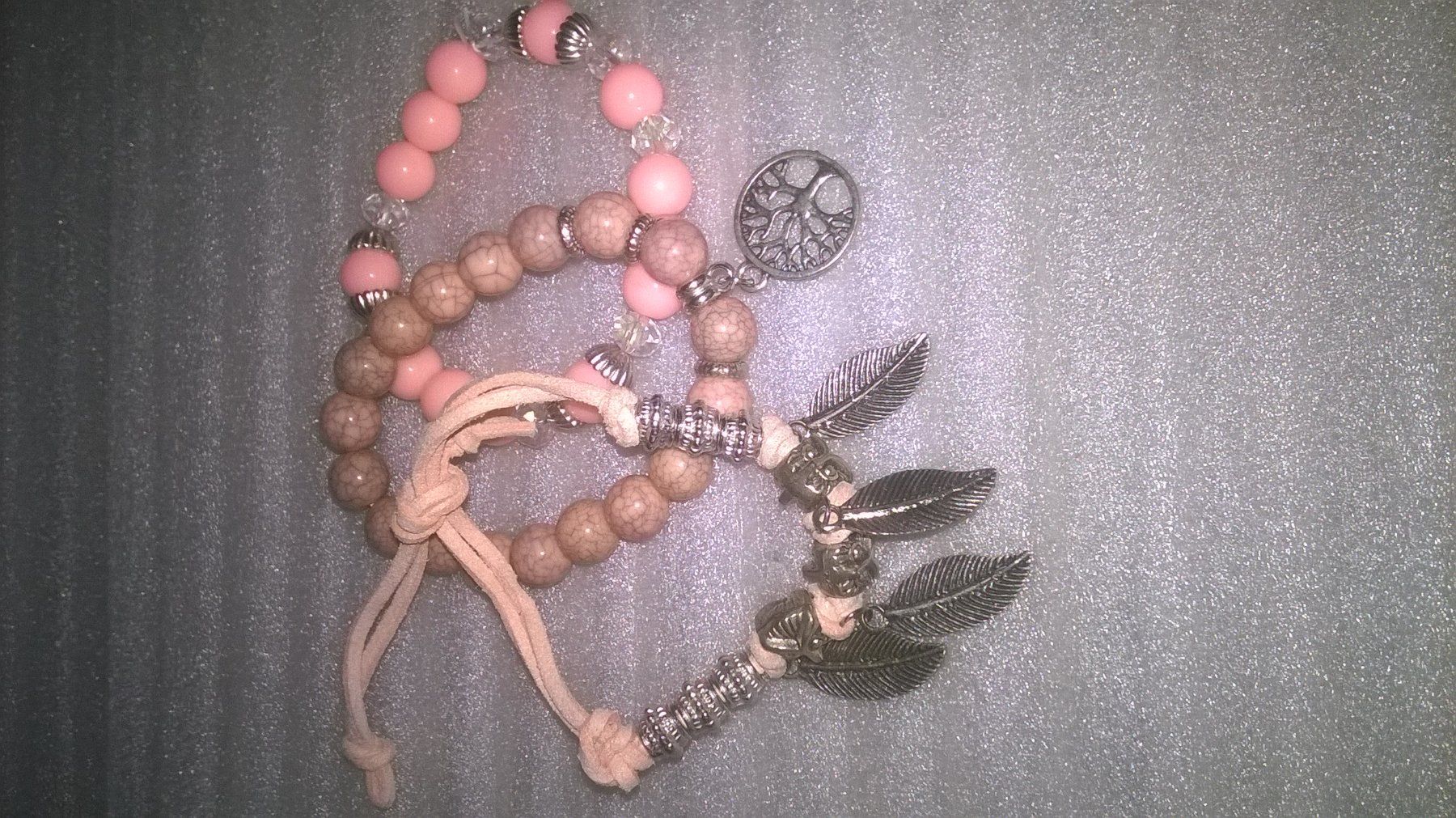 Armbänder & -reifen: armband  modeschmuck,,,roserot und schwarz – Neu (gemäss Beschreibung) aus Basel von bijoutrie_4