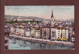 ZÜRICH - Limmatquai - 1906