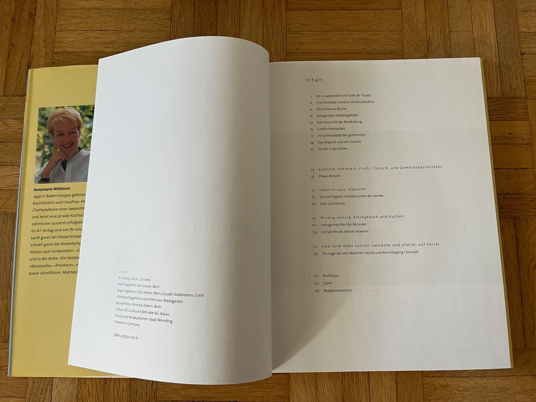 Bücher: "Vanille" Kochbuch, über 70 Rezepte – Neu (gemäss Beschreibung) aus Luzern von Lampion 1