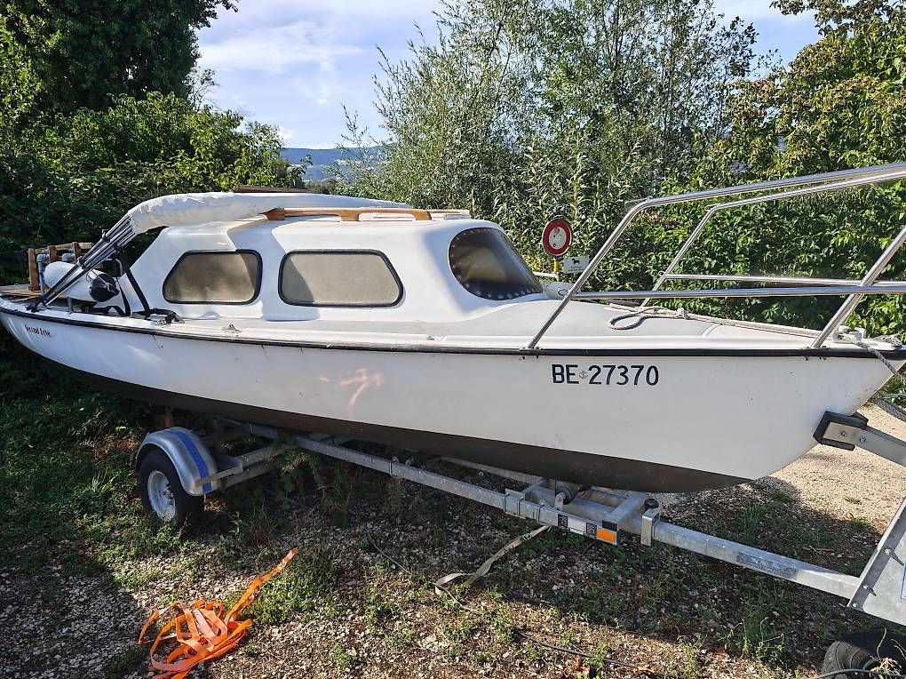 Barche: Umgebautes Segelboot mit 6PS Aussenborder – Usato da Vinelz venduto da RomanOff99