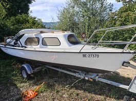 Motorboot zum entspannen mit 6PS Aussenborder