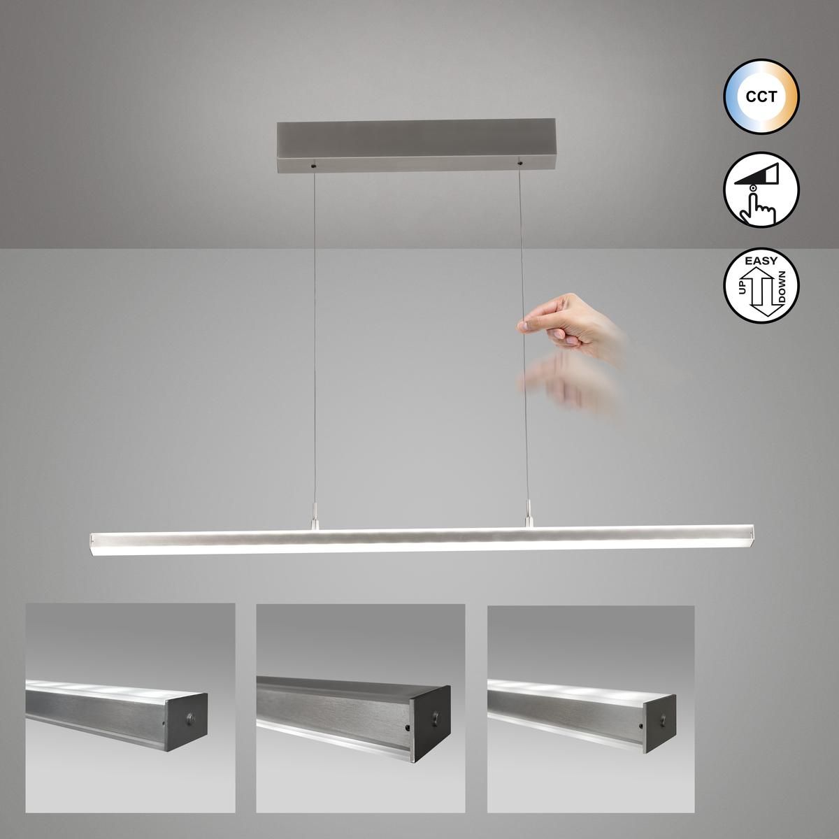Lampadari & plafoniere: LED Pendelleuchte, 115 cm x 7 cm – Nuovo (secondo la descrizione) da Kreuzlingen venduto da Smart-Light