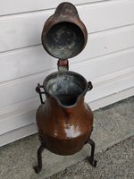 Kupfer - Kanne mit Deckel