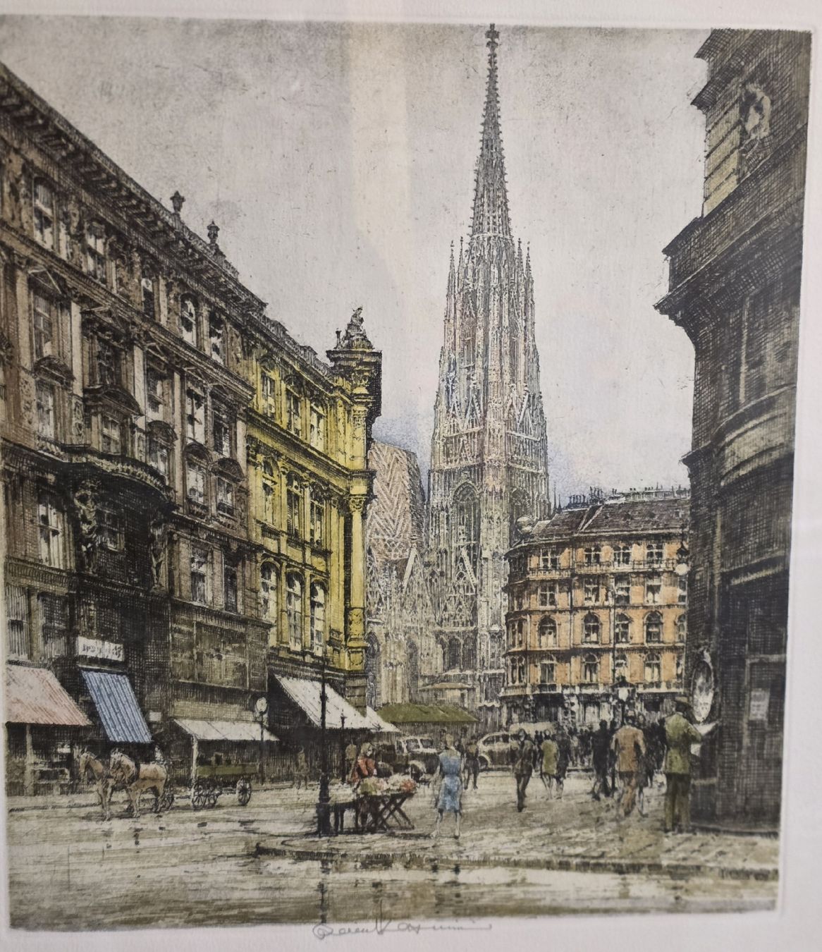 Dipinti: Robert Kasimir St.Stephans Cathedral Vienna Reduzierte Preis – Usato da Rohrbach venduto da lod_m58r 1