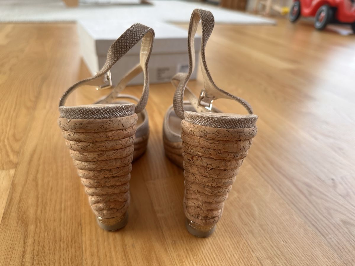 Jimmy Choo Scarpe da donna: Jimmy Choo Wedge 38.5 – Nuovo (secondo la descrizione) da Herrenschwanden venduto da mclaire.morrison 2
