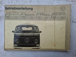 Betriebsanleitung VWTransporter 1970