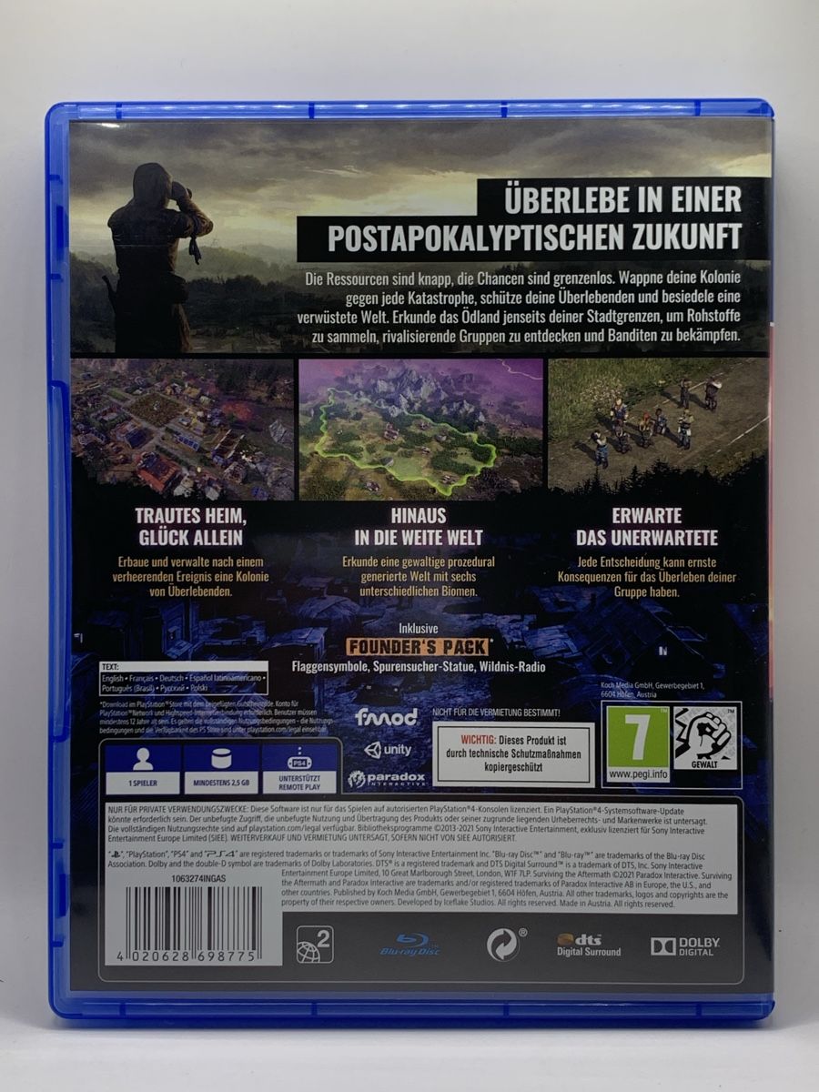 Sony Giochi: Surviving the Aftermath - Day One Edition - PS4 – Usato da Ostermundigen venduto da RG-Collector 1