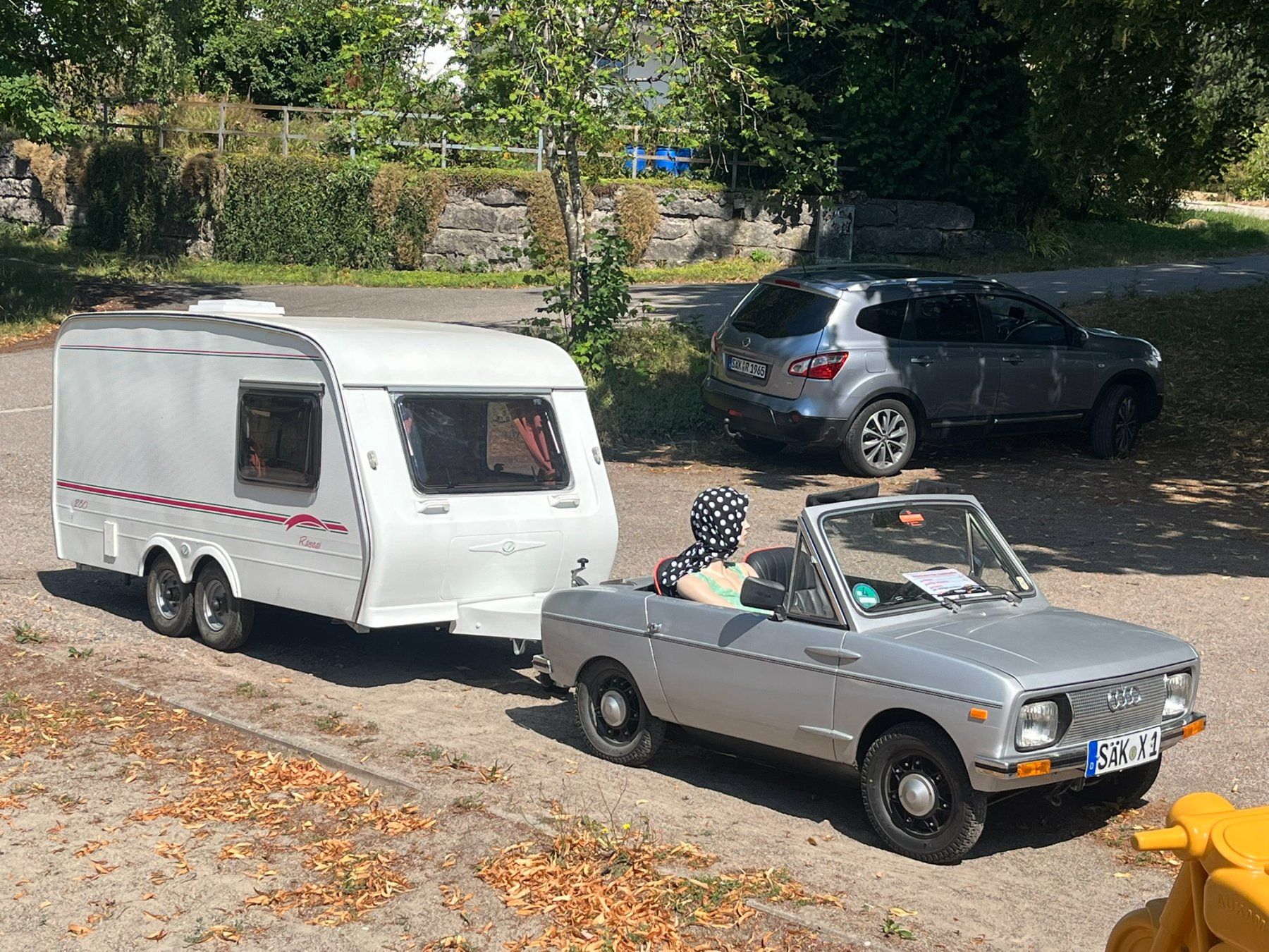 Camping Fahrzeuge: Micro Mini Wohnwagen Caravan ,  230 kg Trike Quad Oldtimer.. – Gebraucht aus Rickenbach von Wisserle 1
