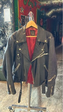 Klassische Lederjacke biker petroff jofama vintage rocker