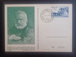 Luxembourg 1953  FDC  Victor Hugo