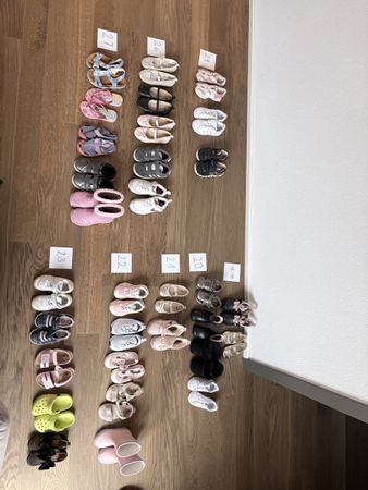 Grosses Mädchenschuh-Paket, Grösse 22, Top Zustand!