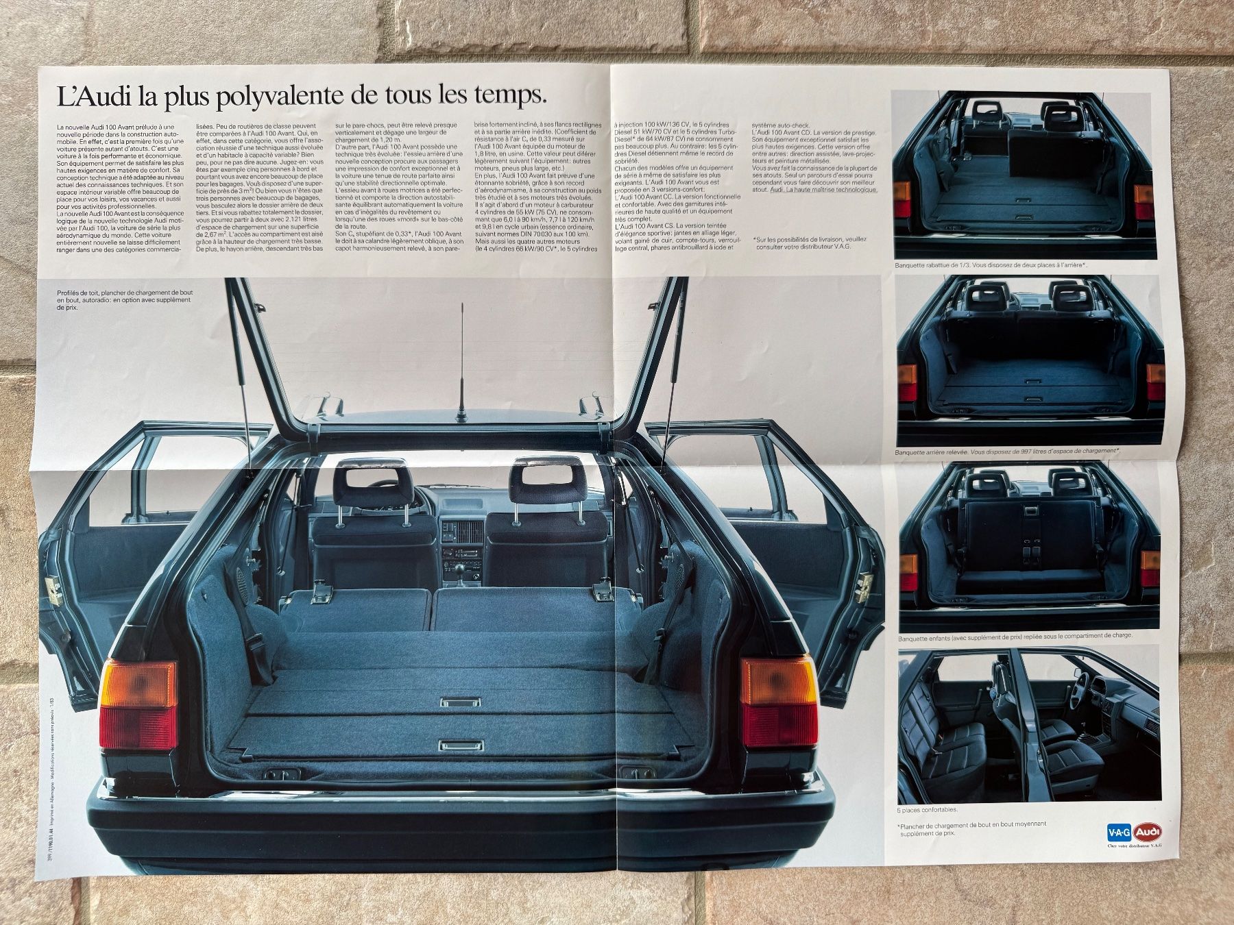 Audi Automobili: Audi 100 Avant 1983 – Usato da Morrens VD venduto da kawah2 2
