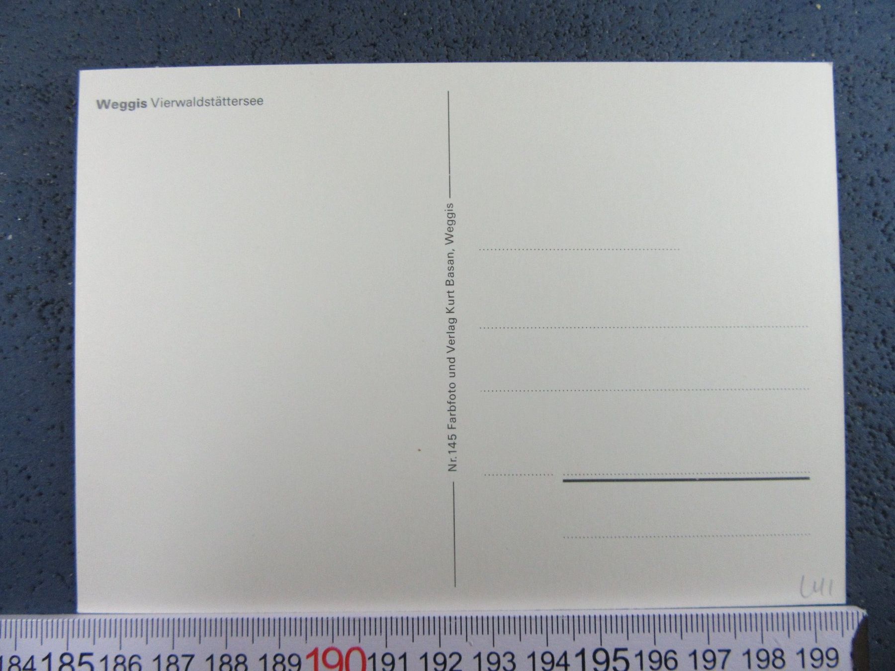 Cartoline postali: WEGGIS LU AK MARK TWAIN – Nuovo (secondo la descrizione) da Ettingen venduto da Hausi4711 1
