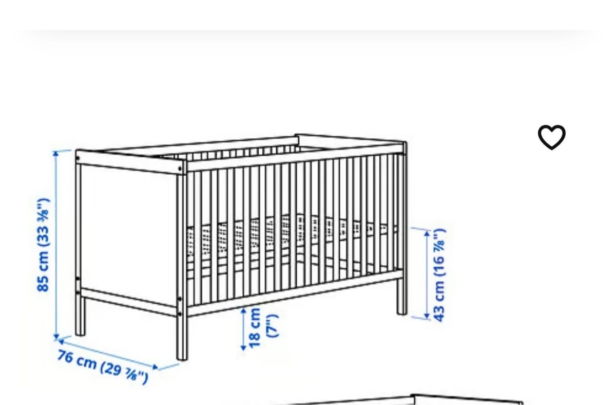 Letti: Gitterbett weiss – Nuovo (secondo la descrizione) da Embrach venduto da fabiennejessica 1