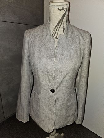 Zara Basic Blazer Grau Gr.38 Damen 