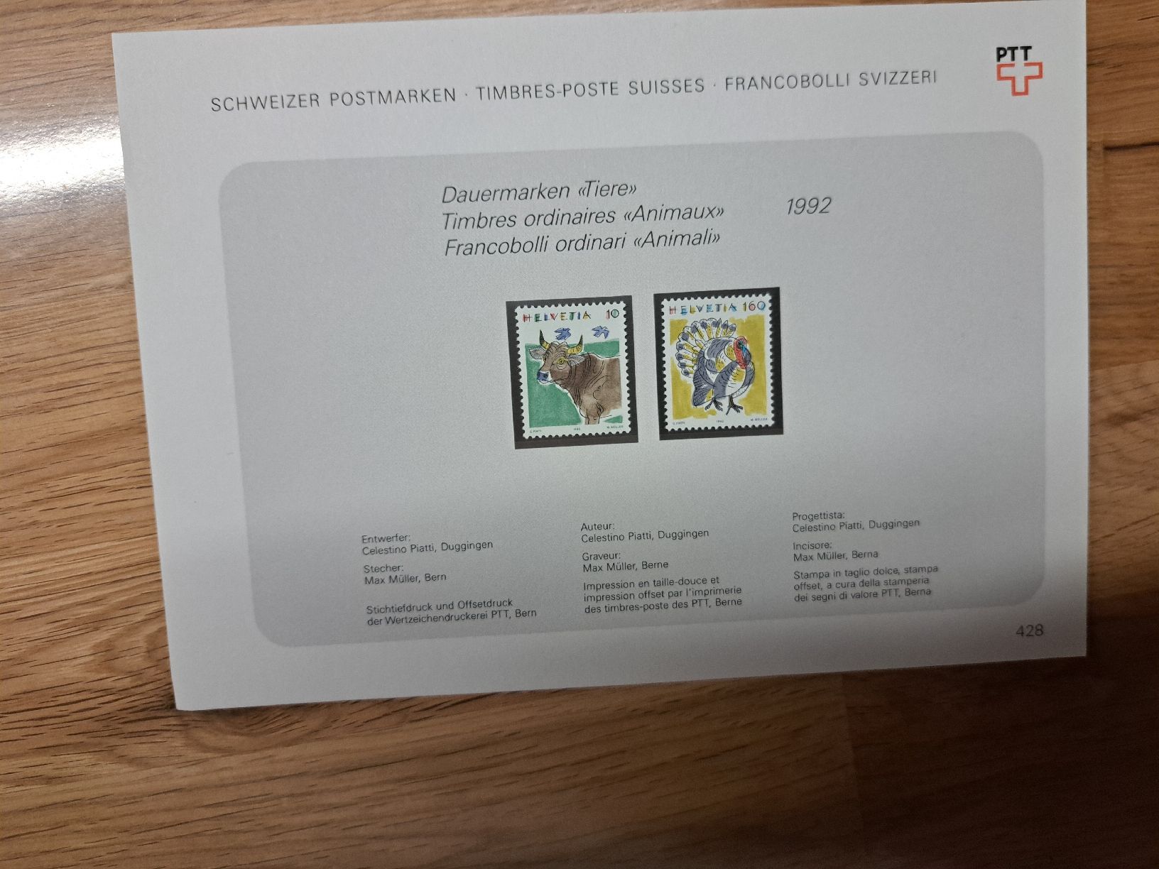 Alle Briefmarken: Briefmarkencouvert Helvetia Dauermarke 1992 – Neu (gemäss Beschreibung) aus Chur von linda-schlitzohr 2