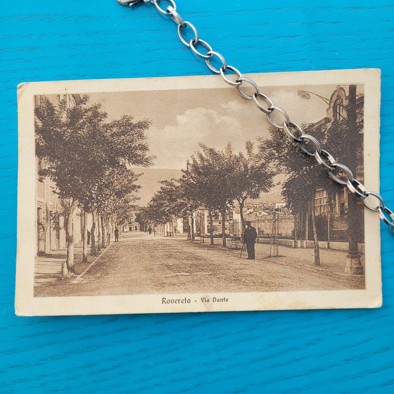 Cartoline postali: Rovereto/ Via Dante – Usato da SCHÜBELBACH venduto da CoKaHa
