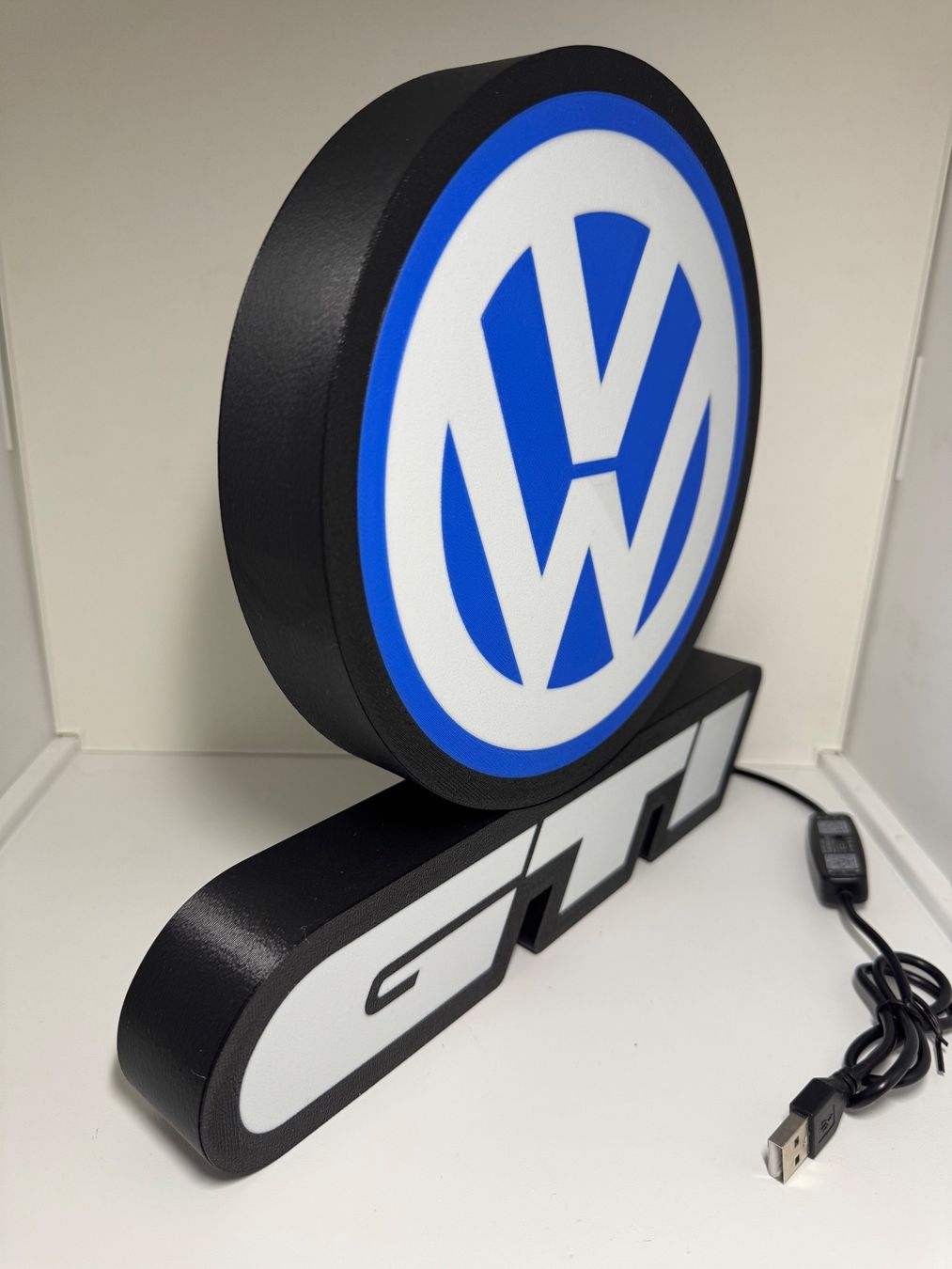 Lampen: Lightbox lumière led VW GTI RGB – Neu (gemäss Beschreibung) aus Vicques von PAMB3D 4