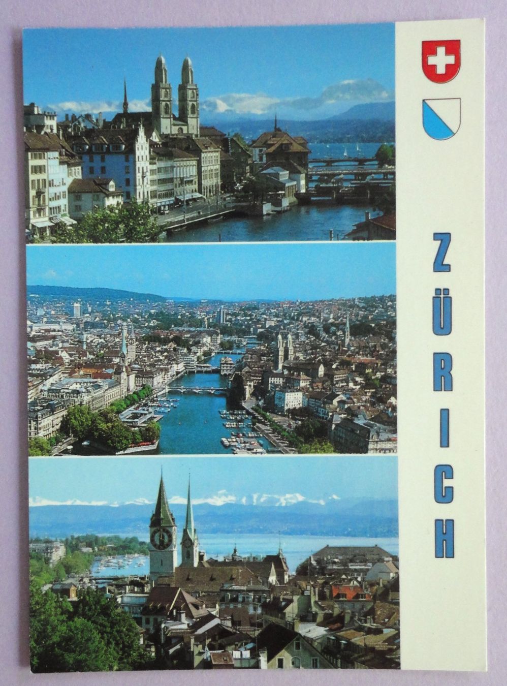 Cartoline postali: Zürich – Usato da Fétigny venduto da Billy2miny