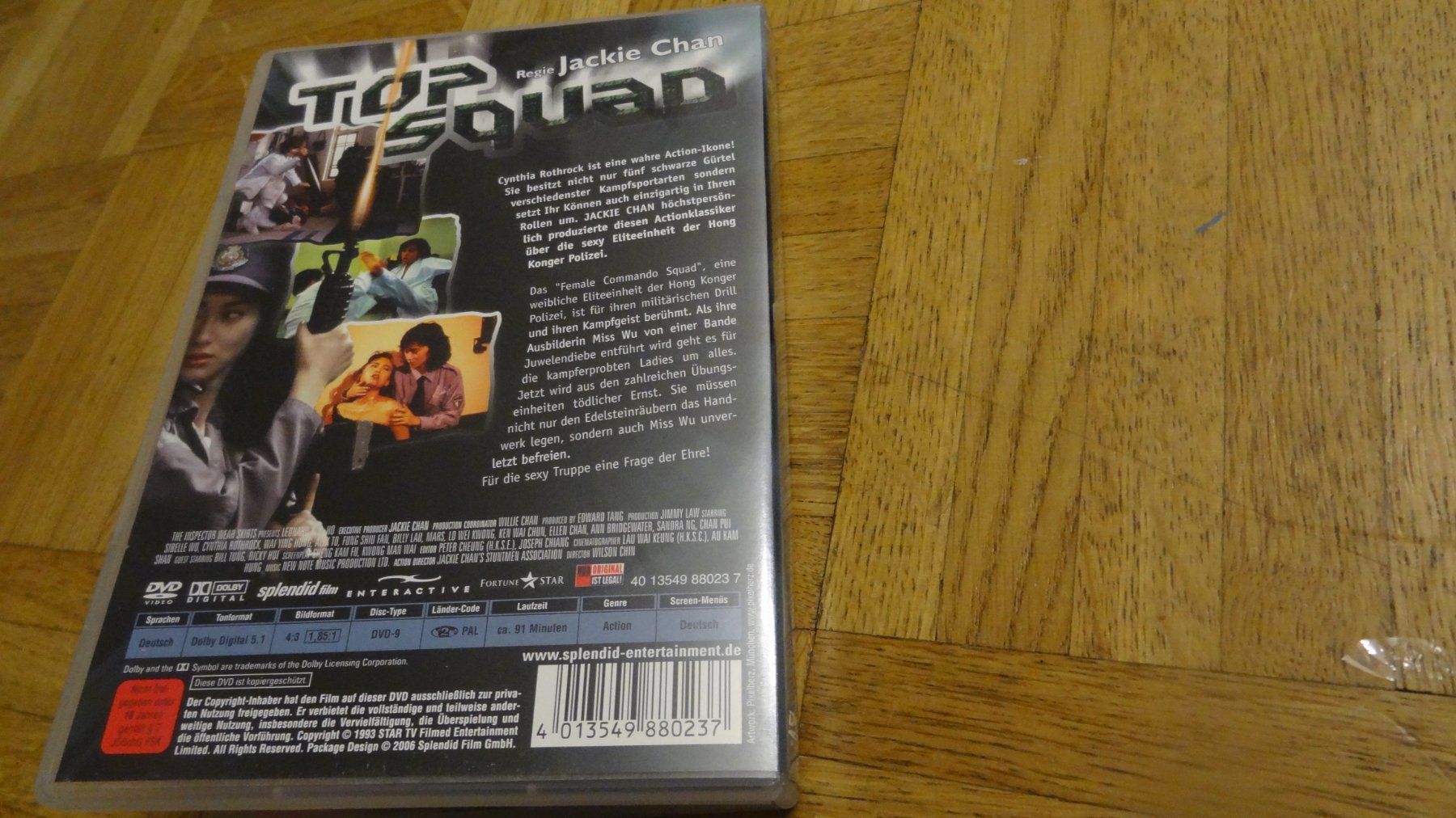 Tutti i DVDs: Top Squad DVD Jackie Chan – Usato da Olten venduto da Disc-Verkauf 2