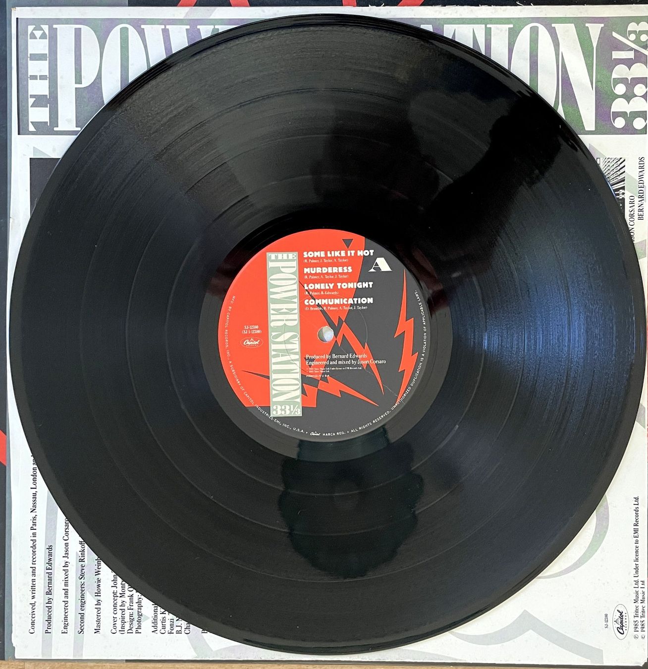 Dischi in vinile: The Power Station - Same - Top Zustand! – Usato da Savagnier venduto da Ne2065 2