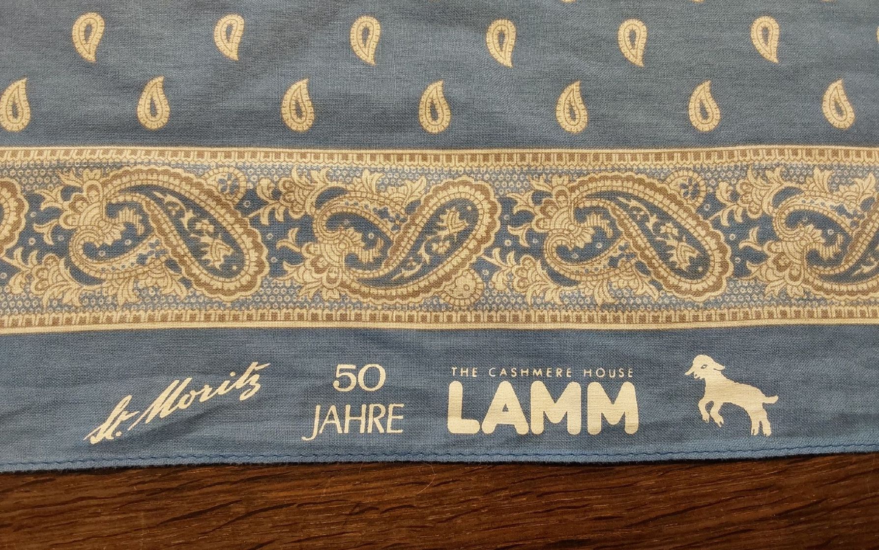 Foulards, Tücher & Schals: Baumwolltuch quadratisch hellblau – Gebraucht aus Köniz von scopello12 2