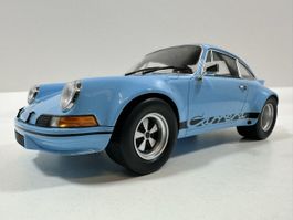 Porsche 911 Carrera RSR 1:18, Gulf Blau, MINICHAMPS