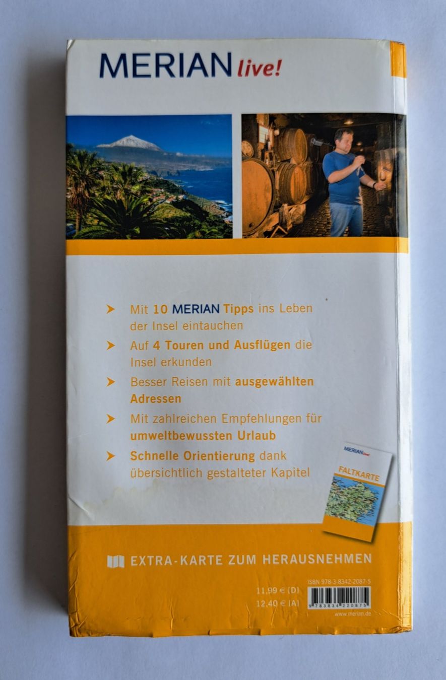 Libri: MERIAN live! Teneriffa Reiseführer – Usato da Weisslingen venduto da Horvi_09 1