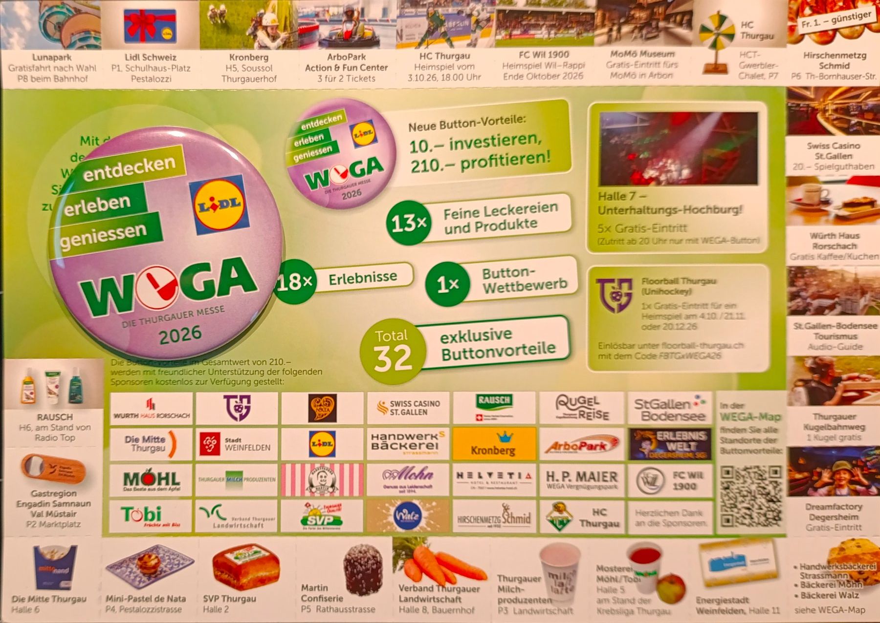 Buoni: WOGA Thurgauer Messe Button – Usato da Krattigen venduto da rcls 1