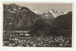 Ansichtskarte Interlaken Mönch Jungfrau