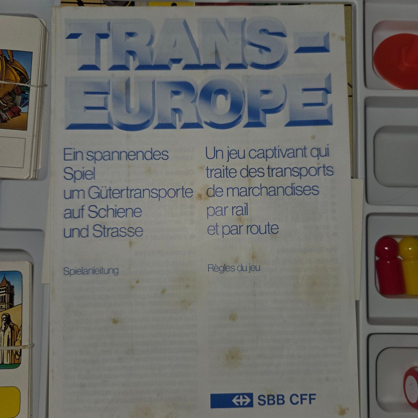 Ravensburger Jeux: Brettspiel Trans Europe SBB CFF – D'occasion à Gossau SG par tenerife11 6