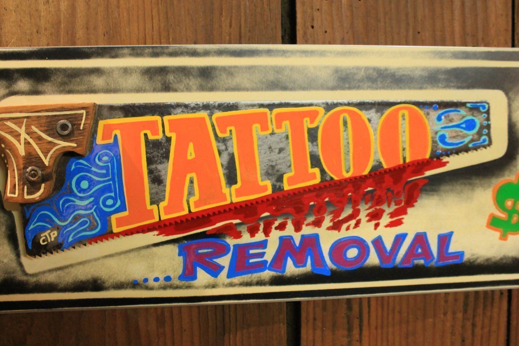Foto & Immagini: Alte Säge "TATTOO Removal", Pinstriping – Nuovo (secondo la descrizione) da Willisau venduto da Pzm81