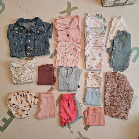 19 Teile Zara, Next, C&A, Mango, Adidas, Smile Gr 80 Packet 