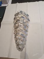 Vintage Christbaumschmuck Zapfen, Glas, Silber, Top!