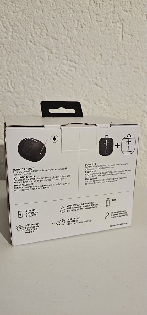 Ultimate Ears Casse acustiche: LautsprecherUltimate Ears Wonderboom 3 Bluetooth Speaker NEU – Nuovo e nell'imballaggio originale da Oberurnen venduto da Thanuja_11 3