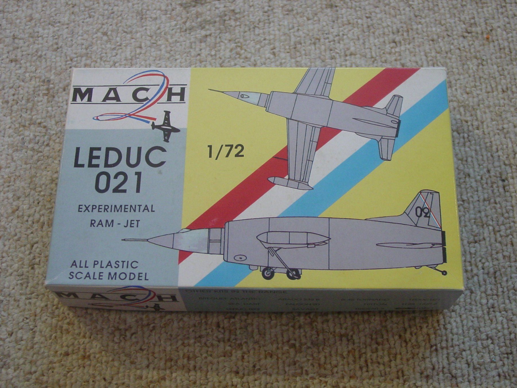 Kit di modellismo & Modellini statici: Mach 2 Leduc 021 1/72 Ram-Jet, Experimental, Neu – Nuovo (secondo la descrizione) da Hirschthal venduto da Juribu