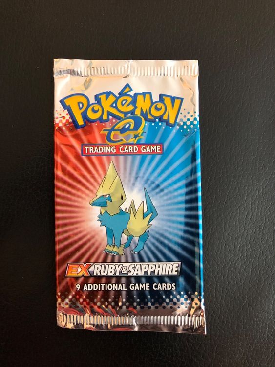 EX Ruby & Sapphire Booster Pack EMPTY/LEER Ab 1 Kaufen auf Ricardo