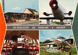 Schöne Ansichtkarte Aviatik MAM-AIR 1967 LUXEMBURG