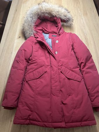 Winterjacke mit Echtpelz, Grösse xs, Top Zustand!