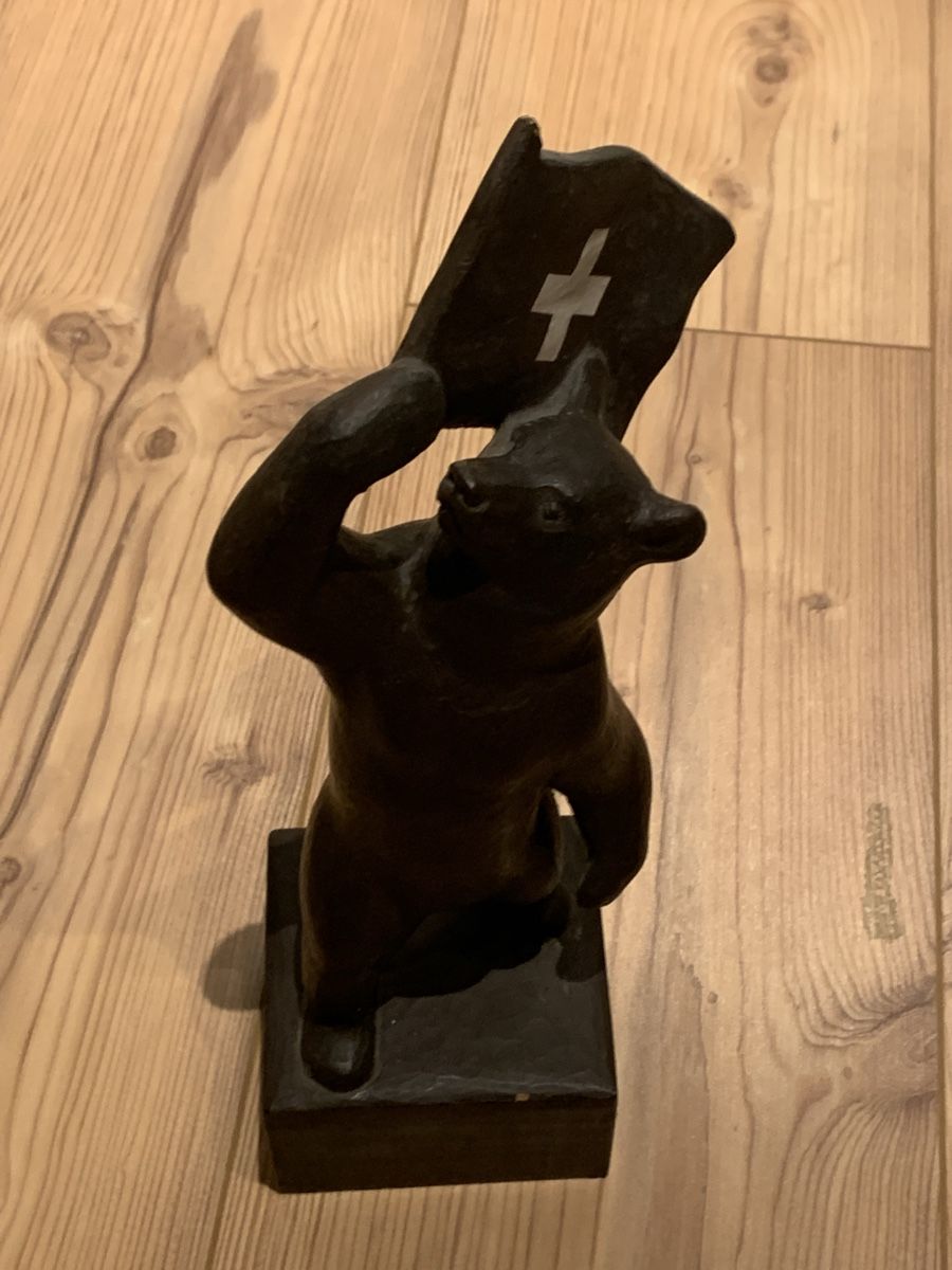 Sculture & Statue: Bär Schnitzerei gemalt – Usato da Dotnacht venduto da tmn_8 1
