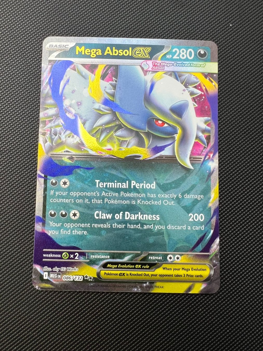 Pokémon Carte collezionabili: Mega Absol ex 086/132 – Nuovo (secondo la descrizione) da St-Blaise venduto da Ralphro