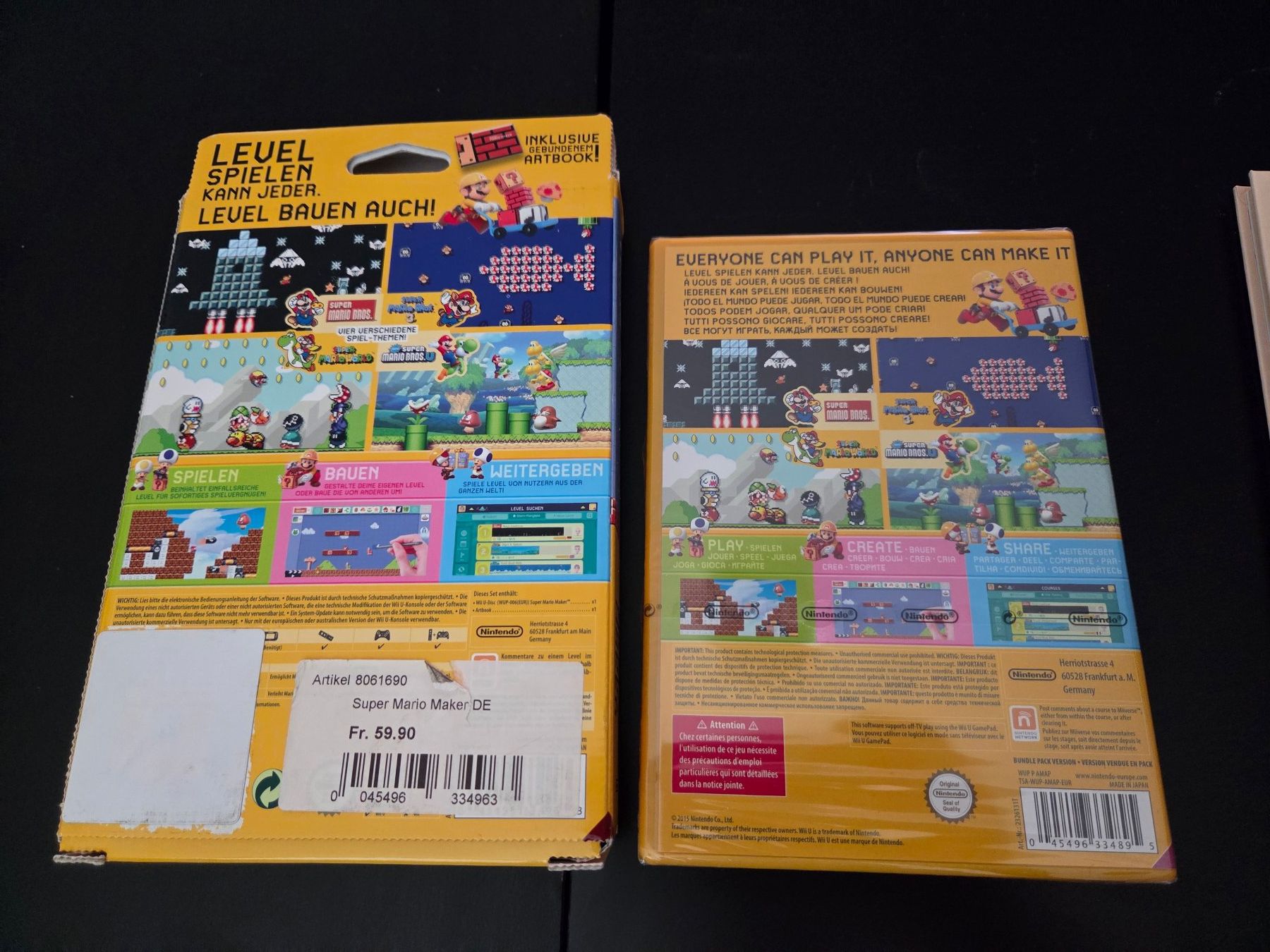 Nintendo Jeux: NEU - Super Mario Maker : Special Edition – Neuf avec emballage d'origine à Vilters par oOLinkOo 1